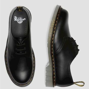 NEW Dr Martens Smooth Black Oxfords 1461 Iced - EU 43, men’s 10